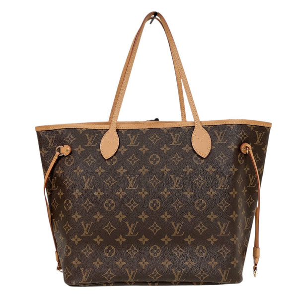 ルイ・ヴィトン LOUIS VUITTON ネヴァーフルMM M41388 ブラウン　ゴールド金具 モノグラム ユニセックス トートバッグ