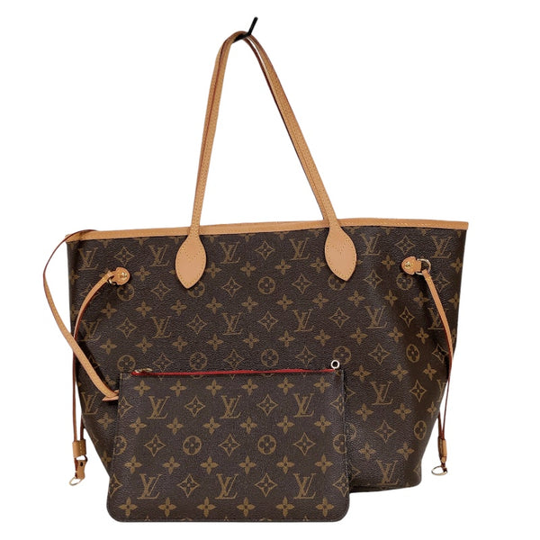 ルイ・ヴィトン LOUIS VUITTON ネヴァーフルMM M41388 ブラウン　ゴールド金具 モノグラム ユニセックス トートバッグ