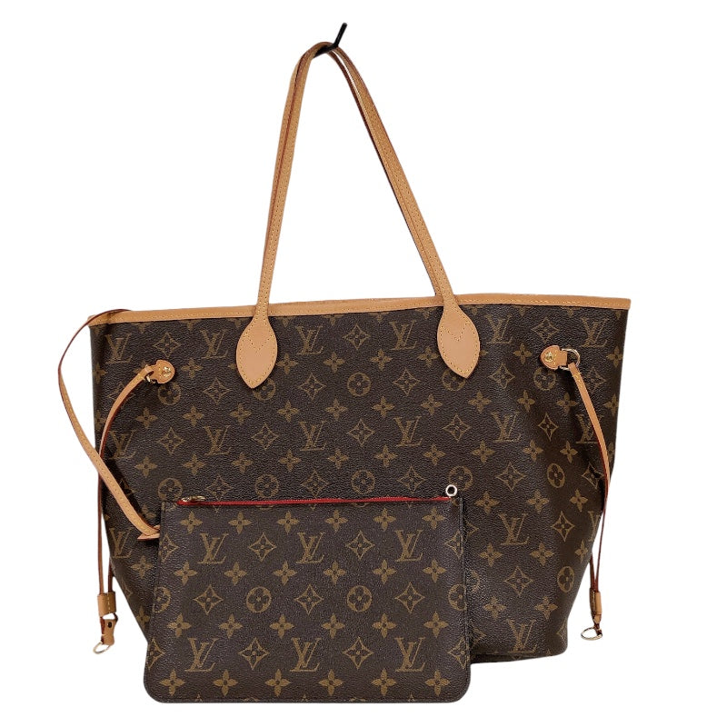 ルイ・ヴィトン LOUIS VUITTON ネヴァーフルMM M41388 ブラウン　ゴールド金具 モノグラム ユニセックス トートバッグ