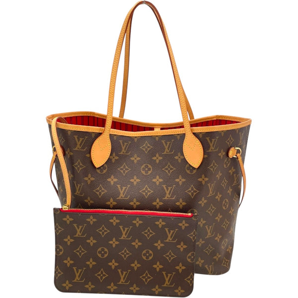 ルイ・ヴィトン LOUIS VUITTON ネヴァーフルMM M41388 ブラウン モノグラム・キャンバス レディース ハンドバッグ
