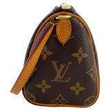 ルイ・ヴィトン LOUIS VUITTON ナノ・スピーディー M61252 ブラウン モノグラム・キャンバス レディース ショルダーバッグ