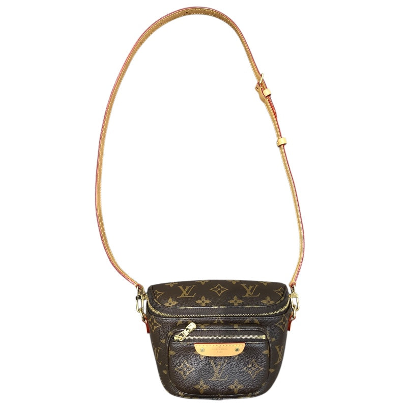 ルイ・ヴィトン LOUIS VUITTON ミニ・バムバッグ M82335 ブラウン PVC モノグラムキャンバス レディース ショルダーバッグ