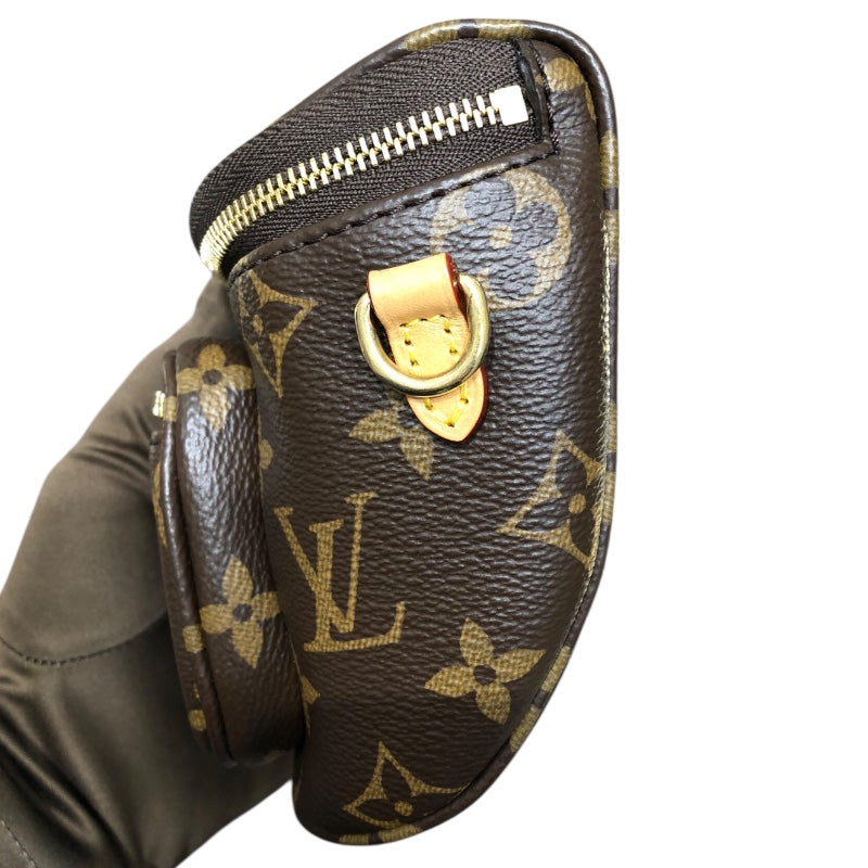 ルイ・ヴィトン LOUIS VUITTON ミニ・バムバッグ M82335 ブラウン PVC モノグラムキャンバス レディース ショルダーバッグ