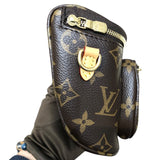 ルイ・ヴィトン LOUIS VUITTON ミニ・バムバッグ M82335 ブラウン PVC モノグラムキャンバス レディース ショルダーバッグ