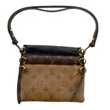 ルイ・ヴィトン LOUIS VUITTON ポシェット・LV3 M45412 ブラウン モノグラム・リバース レディース ショルダーバッグ