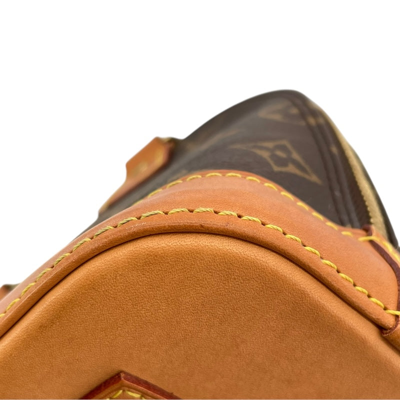 ルイ・ヴィトン LOUIS VUITTON アルマBB M46990 ブラウン モノグラムキャンバス レディース ハンドバッグ
