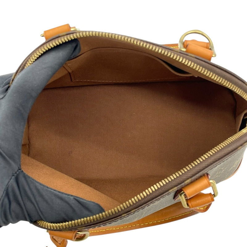 ルイ・ヴィトン LOUIS VUITTON アルマBB M46990 ブラウン モノグラムキャンバス レディース ハンドバッグ