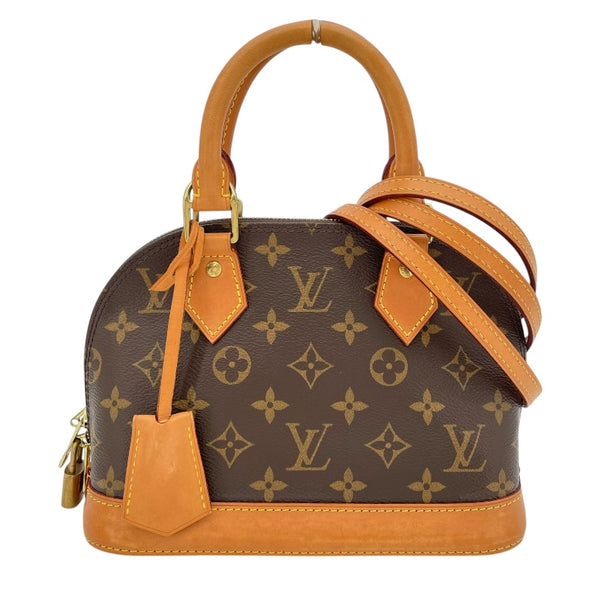 ルイ・ヴィトン LOUIS VUITTON アルマBB M46990 ブラウン モノグラムキャンバス レディース ハンドバッグ