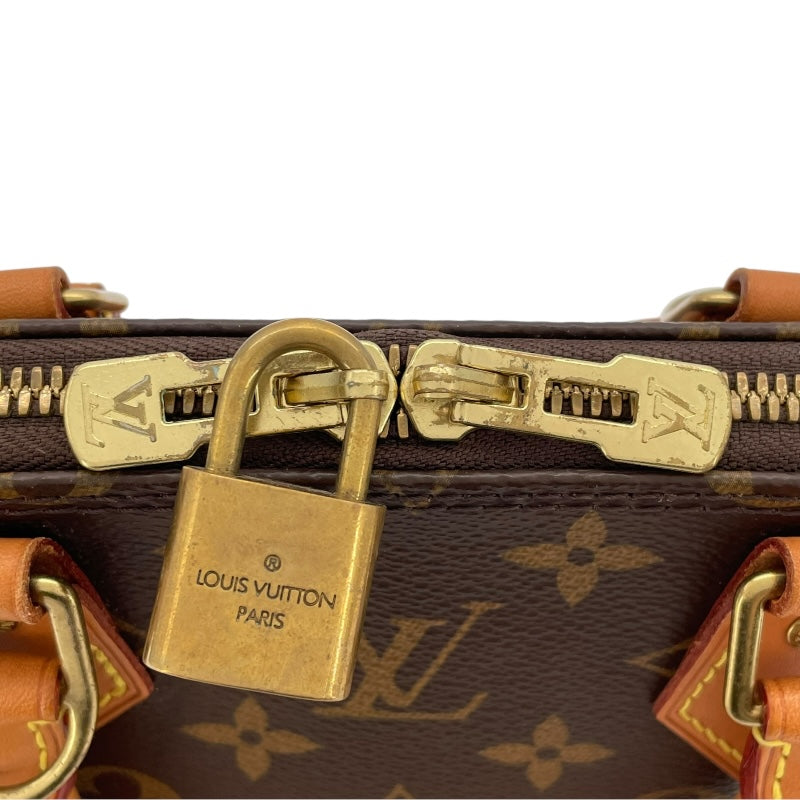 ルイ・ヴィトン LOUIS VUITTON アルマBB M46990 ブラウン モノグラムキャンバス レディース ハンドバッグ