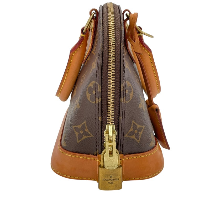 ルイ・ヴィトン LOUIS VUITTON アルマBB M46990 ブラウン モノグラムキャンバス レディース ハンドバッグ