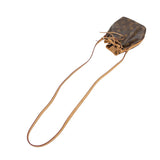 ルイ・ヴィトン LOUIS VUITTON ナノ・ノエ M41346 ブラウン モノグラム ユニセックス ショルダーバッグ