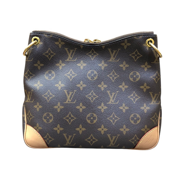 ルイ・ヴィトン LOUIS VUITTON オデオンNM MM M45355 ブラウン/ゴールド金具 モノグラム レディース ショルダーバッグ