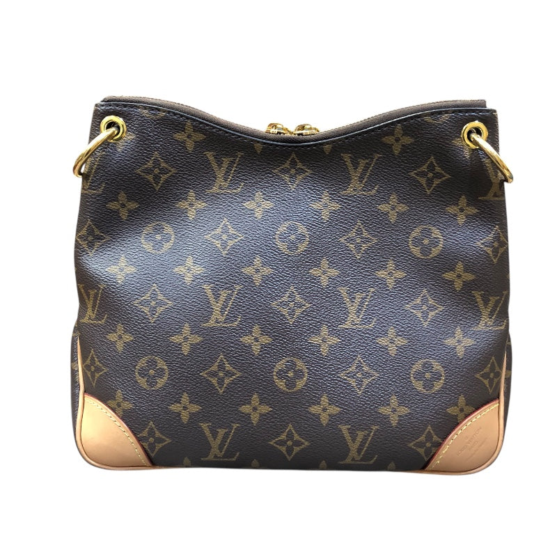 ルイ・ヴィトン LOUIS VUITTON オデオンNM MM M45355 ブラウン/ゴールド金具 モノグラム レディース ショルダーバッグ