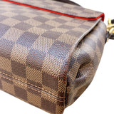 ルイ・ヴィトン LOUIS VUITTON クロワゼット N53000 ブラウン ダミエキャンバス レディース ショルダーバッグ