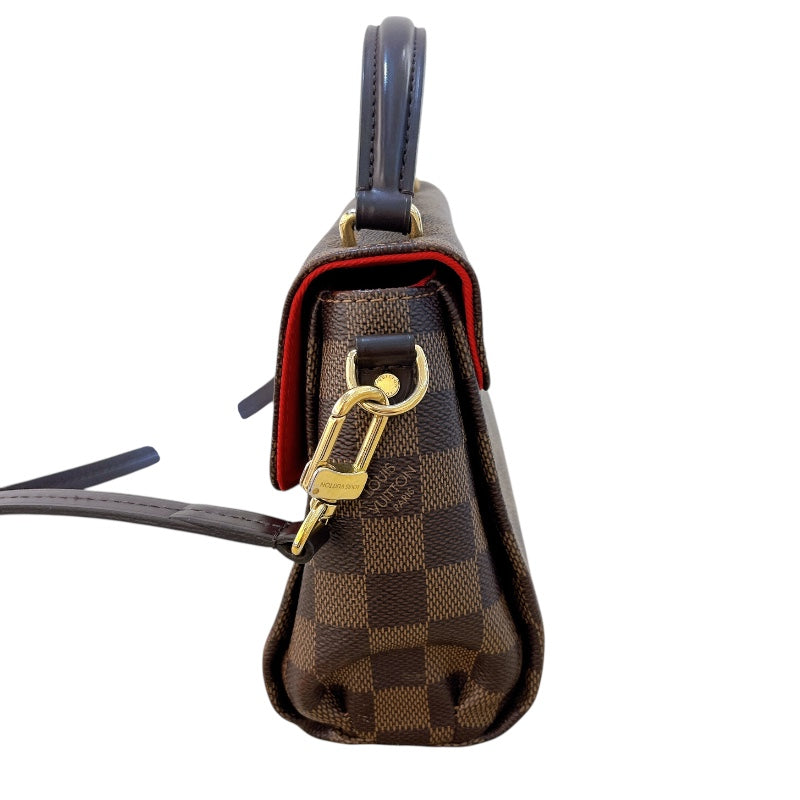 ルイ・ヴィトン LOUIS VUITTON クロワゼット N53000 ブラウン ダミエキャンバス レディース ショルダーバッグ