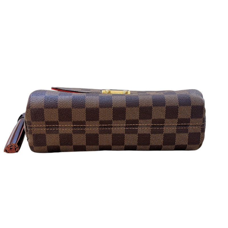 ルイ・ヴィトン LOUIS VUITTON クロワゼット N53000 ブラウン ダミエキャンバス レディース ショルダーバッグ