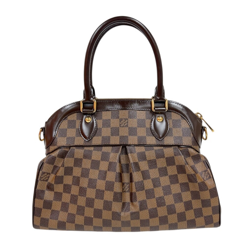 ルイ・ヴィトン LOUIS VUITTON トレヴィPM N51997 ブラウン　ゴールド金具 ダミエ レディース ハンドバッグ