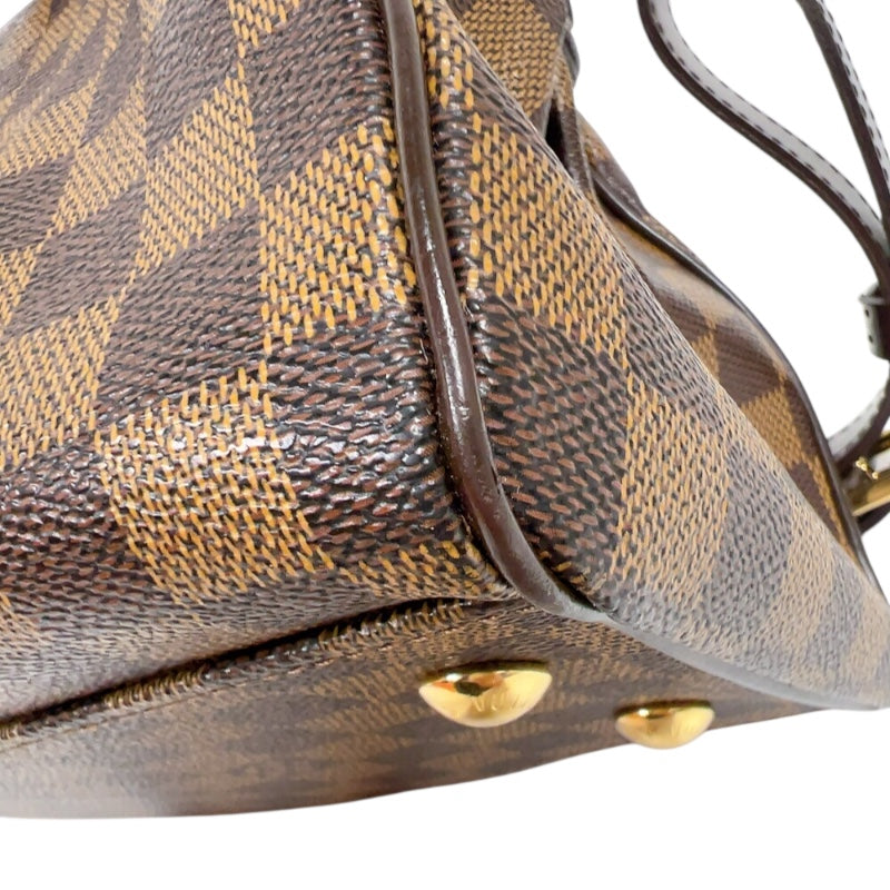 ルイ・ヴィトン LOUIS VUITTON トレヴィPM N51997 ブラウン　ゴールド金具 ダミエ レディース ハンドバッグ