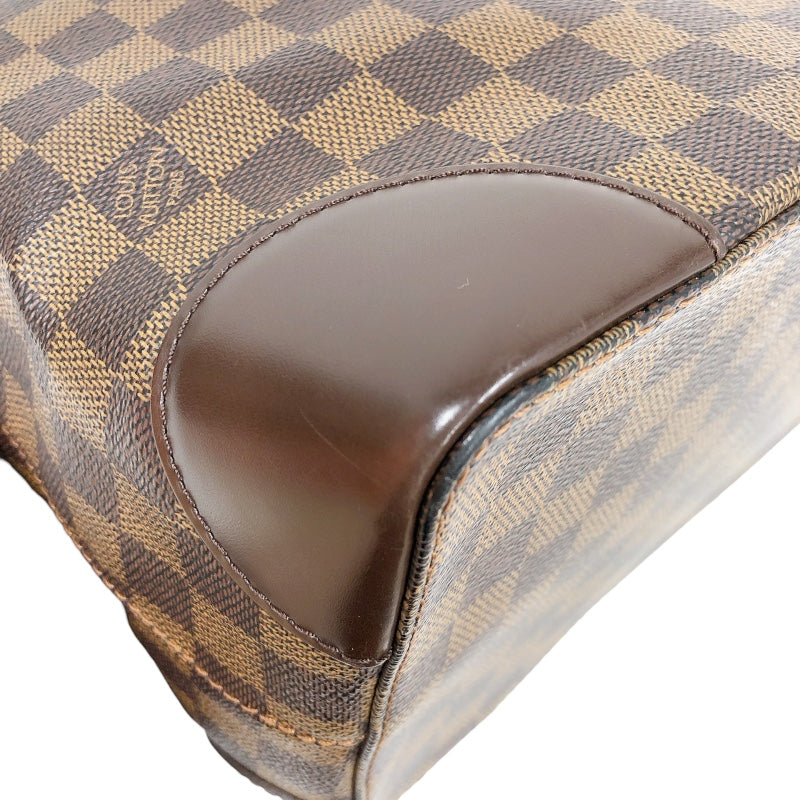 ルイ・ヴィトン LOUIS VUITTON ハムステッドMM N51204 ブラウン ダミエ ユニセックス トートバッグ