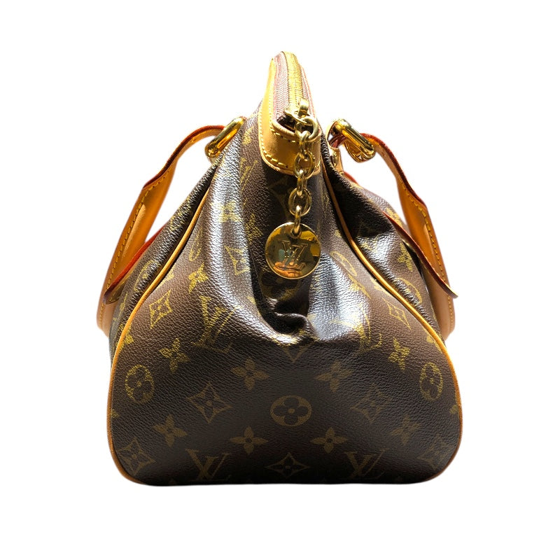 ルイ・ヴィトン LOUIS VUITTON ティヴォリGM M40144 ブラウン モノグラムキャンパス レディース ハンドバッグ