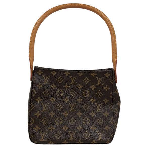 ルイ・ヴィトン LOUIS VUITTON ルーピングMM M51146 ブラウン モノグラム ユニセックス ショルダーバッグ
