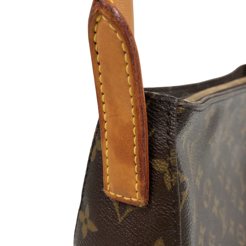 ルイ・ヴィトン LOUIS VUITTON ルーピングMM M51146 ブラウン モノグラム ユニセックス ショルダーバッグ