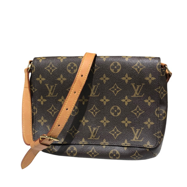 ルイ・ヴィトン LOUIS VUITTON ミュゼット・タンゴ・ショート M51257 ブラウン モノグラム レディース ショルダーバッグ