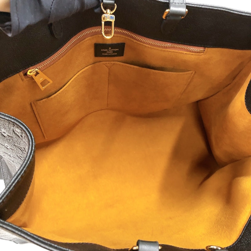 ルイ・ヴィトン LOUIS VUITTON オンザゴーGM M44925 モノグラム・アンプラント メンズ ハンドバッグ