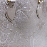 ルイ・ヴィトン LOUIS VUITTON オンザゴーGM M44925 モノグラム・アンプラント メンズ ハンドバッグ