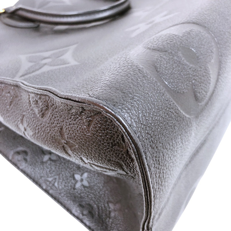 ルイ・ヴィトン LOUIS VUITTON オンザゴーGM M44925 モノグラム・アンプラント メンズ ハンドバッグ