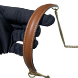 セリーヌ CELINE トリオンフチェーンウォレットマーゴ 10L462 ブラウン/ゴールド金具 カーフ トリオンフキャンバス/カーフスキン レディース ショルダーバッグ