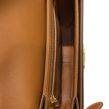 セリーヌ CELINE ティーントリオンフバッグ 188882 ブラウン/ゴールド金具 カーフ トリオンフキャンバス/カーフスキン レディース ショルダーバッグ