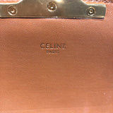 セリーヌ CELINE ティーントリオンフショルダー 188882 タン トリオンフキャンバス・カーフスキン レディース ショルダーバッグ