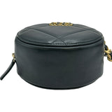 シャネル CHANEL シャネル19 マトラッセ ショルダーバッグ AP0945 31番台 ブラック/シルバー金具/ゴールド金具 ラムスキン レディース ショルダーバッグ