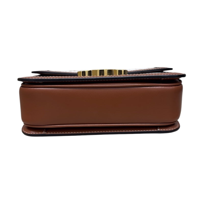 セリーヌ CELINE ティーントリオンフ　バッグ ホワイト トリオンフキャンバス・カーフスキン レディース ショルダーバッグ