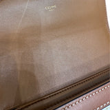 セリーヌ CELINE ティーントリオンフ　バッグ ホワイト トリオンフキャンバス・カーフスキン レディース ショルダーバッグ