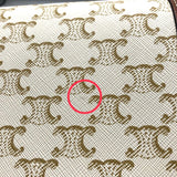 セリーヌ CELINE ティーントリオンフバッグ 188882 キャンバス/カーフ レディース ショルダーバッグ