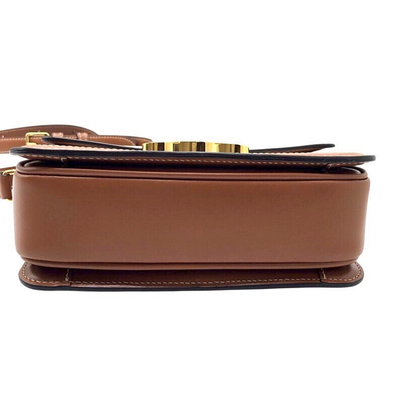 セリーヌ CELINE ティーントリオンフバッグ 188882 キャンバス/カーフ レディース ショルダーバッグ
