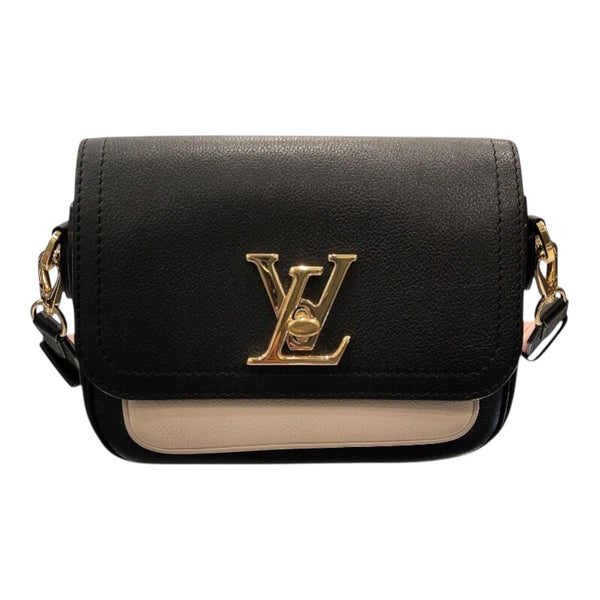 ルイ・ヴィトン LOUIS VUITTON ロックミー・テンダー M58557 ノワール・グレージュ トリヨン レディース ショルダーバッグ