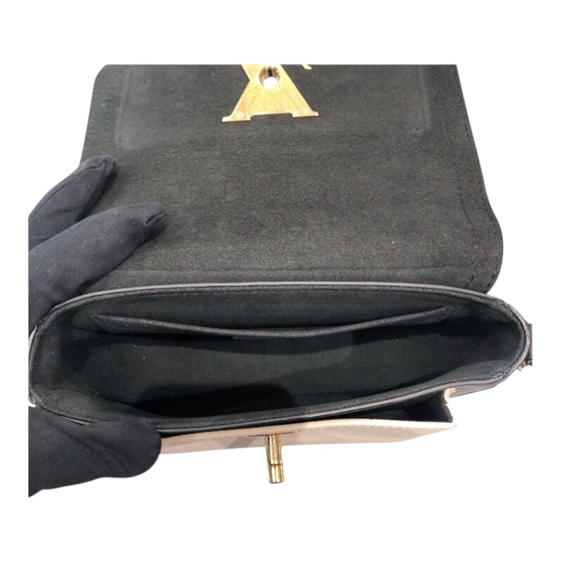 ルイ・ヴィトン LOUIS VUITTON ロックミー・テンダー M58557 ノワール・グレージュ トリヨン レディース ショルダーバッグ