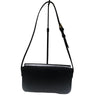 セリーヌ CELINE ショルダバッグクロード ブラックGD金具 シャイニーカーフ レディース ショルダーバッグ