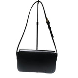 セリーヌ CELINE ショルダバッグクロード ブラックGD金具 シャイニーカーフ レディース ショルダーバッグ