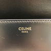 セリーヌ CELINE ショルダバッグクロード ブラックGD金具 シャイニーカーフ レディース ショルダーバッグ