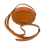 セリーヌ CELINE オーバルパース ショルダー 198602 タン カーフレザー レディース ショルダーバッグ