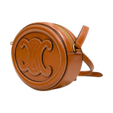 セリーヌ CELINE オーバルパース ショルダー 198602 タン カーフレザー レディース ショルダーバッグ