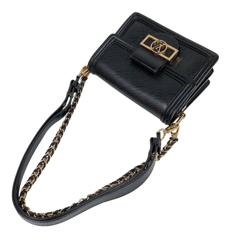✨美品✨【ルイヴィトン】エピ　ポーチ　ドーフィーヌ　PM ブラック　黒 LOUIS VUITTON ルイヴィトン ポーチ ドーフィーヌPM エピ