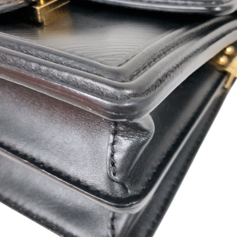 ルイ・ヴィトン LOUIS VUITTON ドーフィーヌNV　MM M56141 ブラック エピ レディース ショルダーバッグ