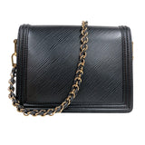ルイ・ヴィトン LOUIS VUITTON ドーフィーヌNV　MM M56141 ブラック エピ レディース ショルダーバッグ