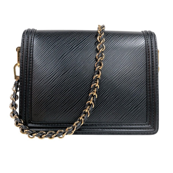 ルイ・ヴィトン LOUIS VUITTON ドーフィーヌNV　MM M56141 ブラック エピ レディース ショルダーバッグ