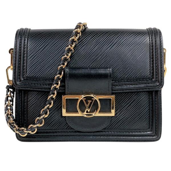 ルイ・ヴィトン LOUIS VUITTON ドーフィーヌNV　MM M56141 ブラック エピ レディース ショルダーバッグ